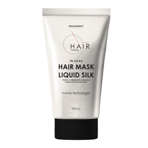 Маска с эффектом шелка для идеального блеска волос Philosophy Hair mask liquid silk 250 мл