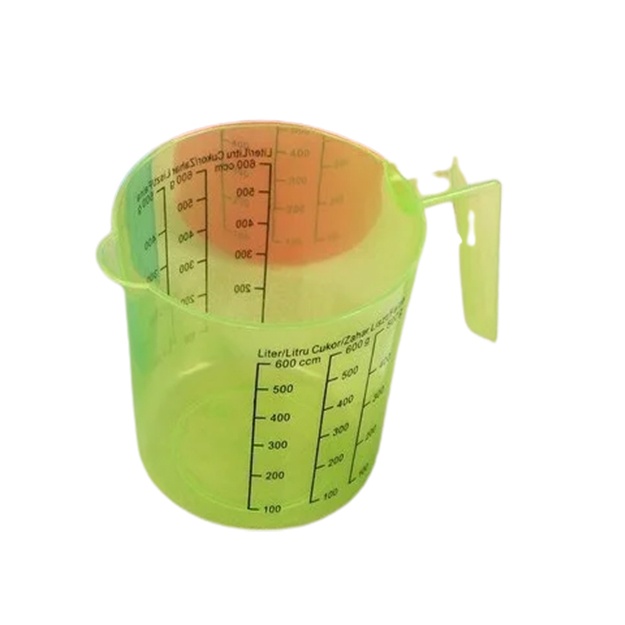 O‘lchov idishi 600 ml Yashil