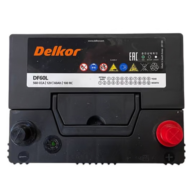Avtomobil akkumulyatori Delkor DF60L Nexia 2