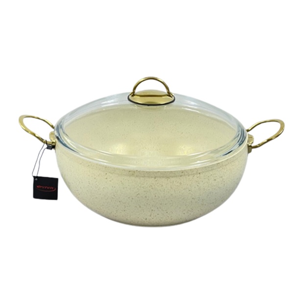 Alyuminiy qozon 28 sm Evren  3,7l