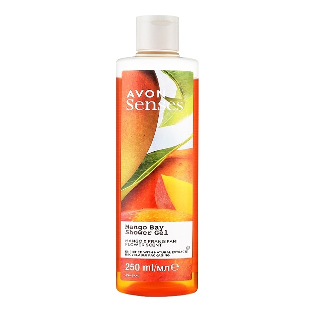 Dush uchun gel Avon Senses Tropicheskoe puteshestvie 250 ml