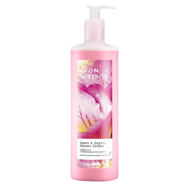Dush uchun gel Avon Senses Schastlivie momenti 720 ml