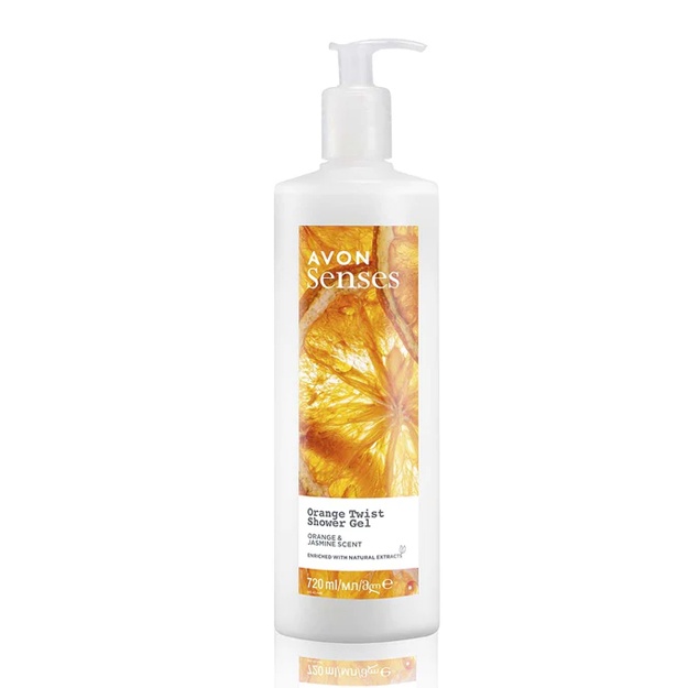 Гель для душа Avon Senses Апельсиновый твист 720 мл