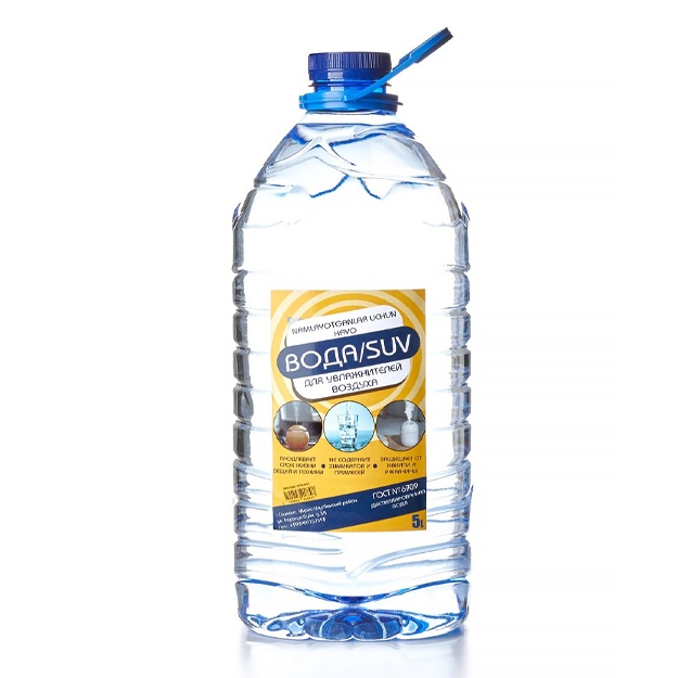 Havo namlagichlar uchun distillangan suv 5 l