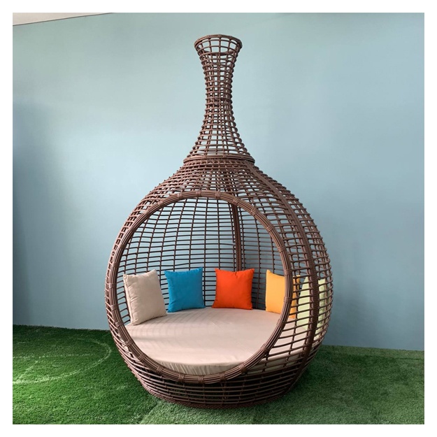 Bog‘ mini gazebo MH03 jigarrang