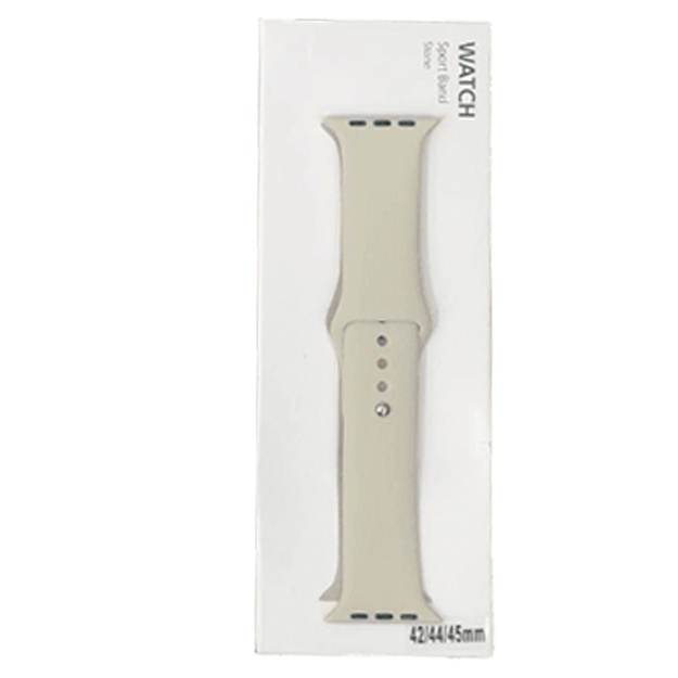 Aqilli soatlar uchun tasma ART 0002 44 mm Qaymoq rang