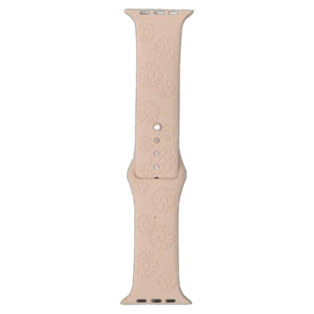 Aqilli soatlar uchun tasma ART 0001 Shaftoli rang 42 mm