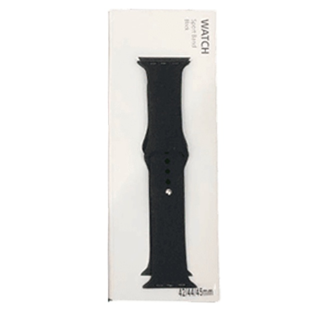 Aqilli soatlar uchun tasma ART 0002 chyorniy 42 mm