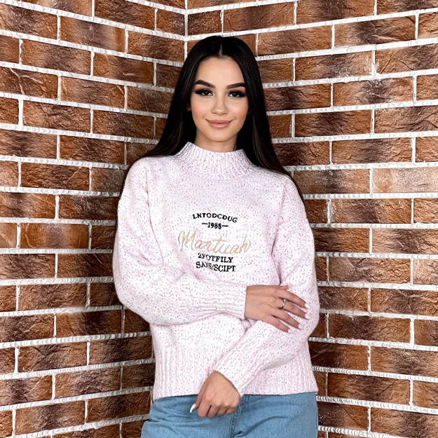 Ayollar sviteri ART S414 och pushti