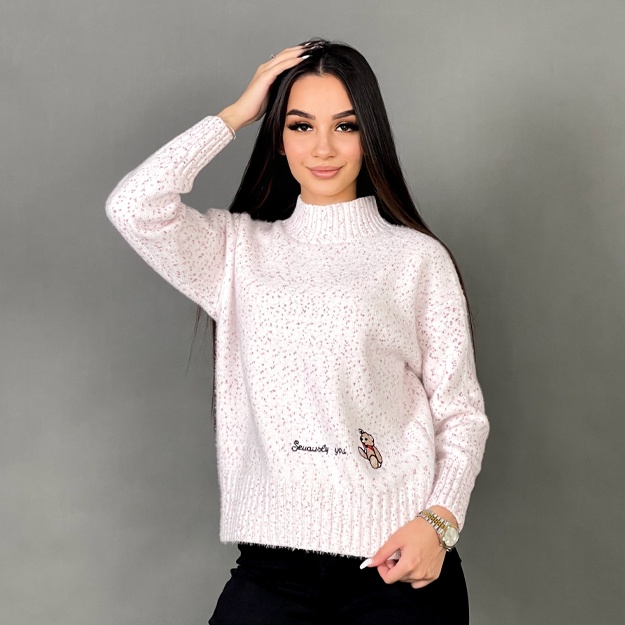 Ayollar sviteri ART S514 och pushti