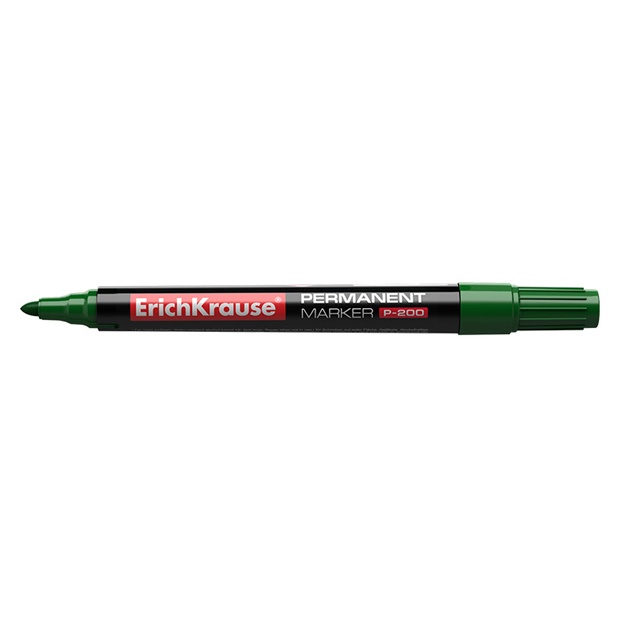 Перманентный маркер ErichKrause P-200 (11606) Зелёный