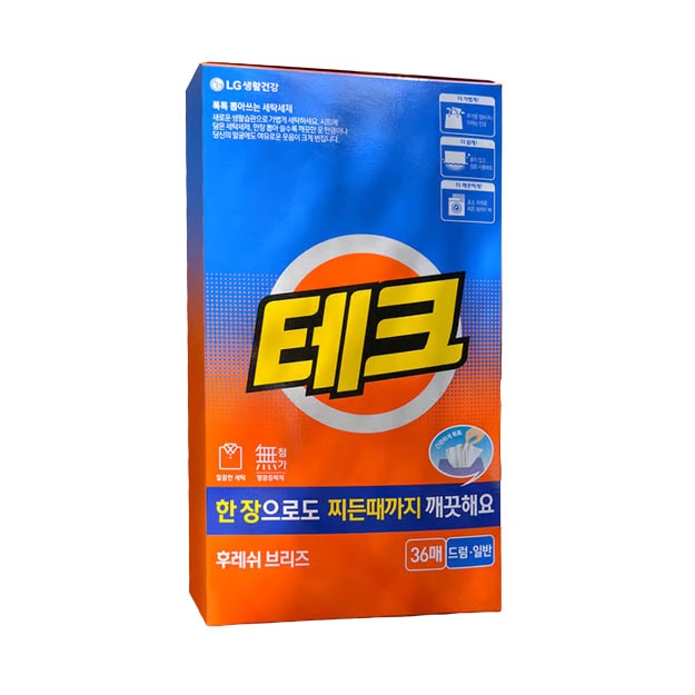 Салфетки для стирки Lg Tech Laundry Sheet Fresh Breeze 20 шт