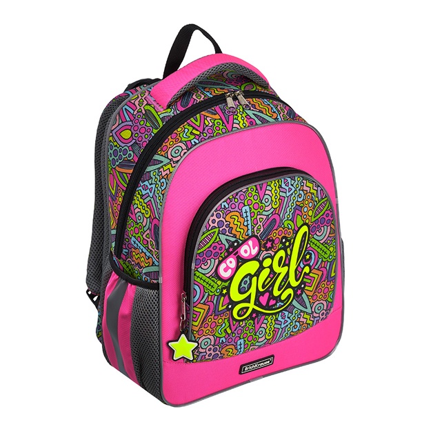 Talabalar ryukzaki ErichKrause ErgoLine 15L Cool Girl (51598)
