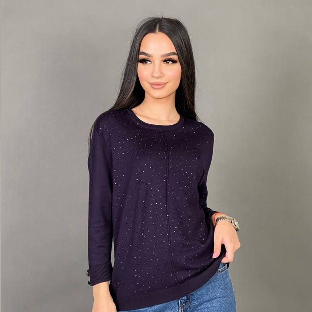 Ayollar koftasi ART 8-6317 56 binafsha rang