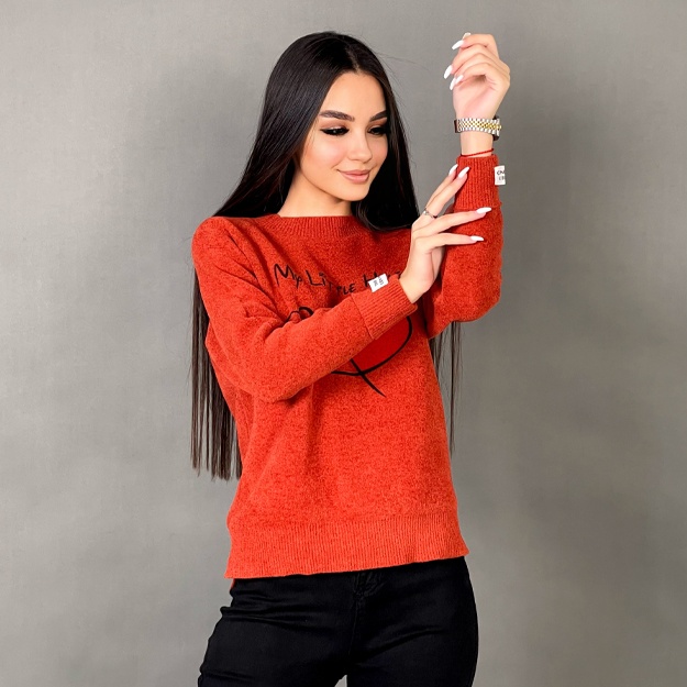 Ayollar sviteri ART y311 qizil