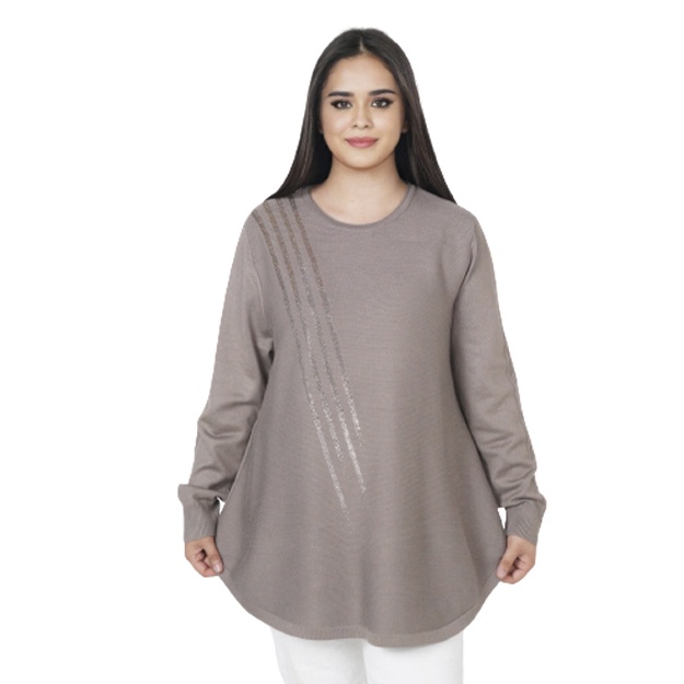 Женская Туника АРТ 9-8777 бежевый 60