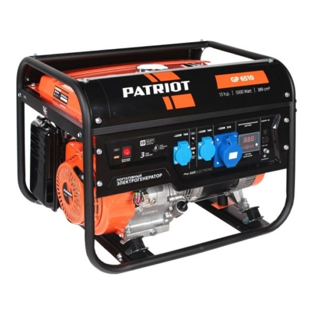 Дизель генератор PATRIOT GP 6510 AE