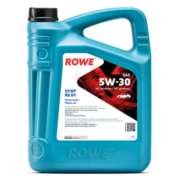 Моторное масло Hightec Synt Rs D1 Sae 5w-30 Api Sp 4 л