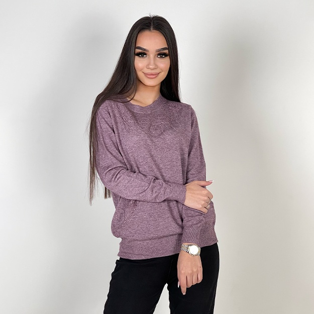 Женский кофта ART 6301(1) фиолетовый