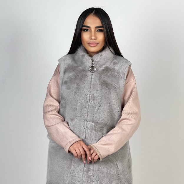 Ayollar kamzuli ART 505 A Kulrang