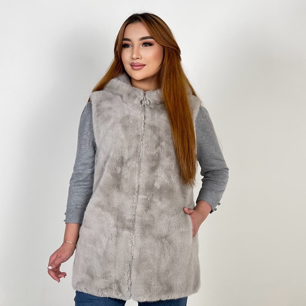Ayollar kamzuli ART 501-A Och kulrang