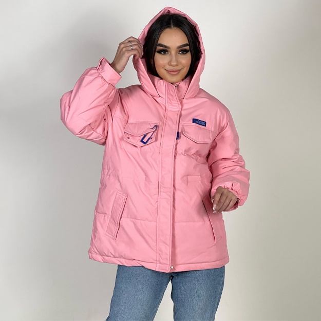 Ayollar kurtkasi ART 2205 pushti XL