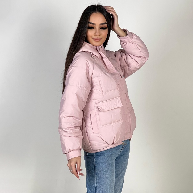 Ayollar kurtkasi ART 2201 pushti XL