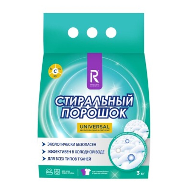 Kir yuvish uchun universal kir yuvish kukuni Renessans Kosmetik ( RK ) 3 kg