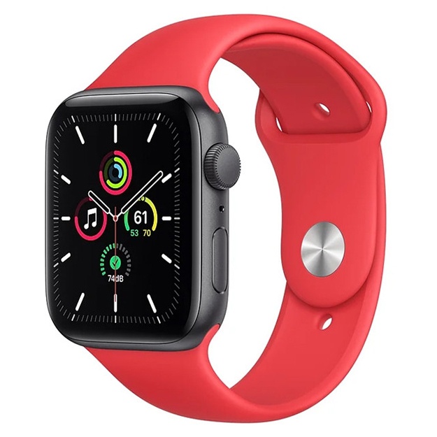 Apple Watch SE GPS 40mm Aluminum Case +Sport Band Red
