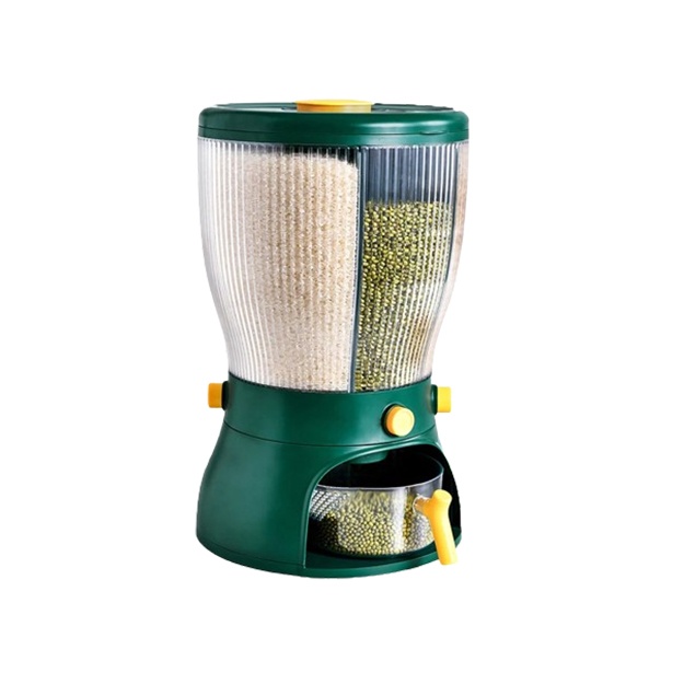 Dumaloq aylanadigan stol usti dispenser Yashil