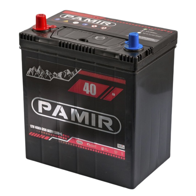 Avtomobil akkumulyatori Pamir 40Ah 350A 12V SMF+L Matiz