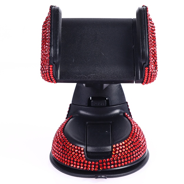 Avtomobil telefon ushlagichi Car Phone Holder with 2 Hooks Qizil