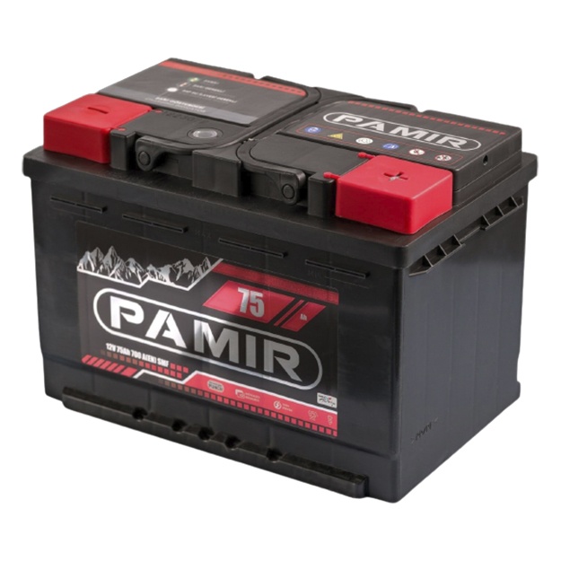 Avtomobil akkumulyatori Pamir 75Ah 700A 12V SMF volga