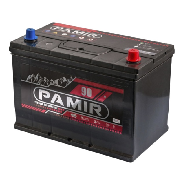 Avtomobil akkumulyatori Pamir 90Ah 800A (EN) 12V SMF Zil 53