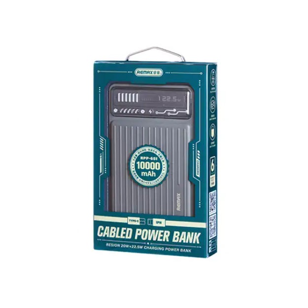 Tashqi batareya PowerBank Remax Rpp-651 Kulrang