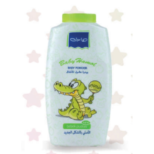 Детский присыпка BABY HAMOL BABY POWDER "GREEN" 150г