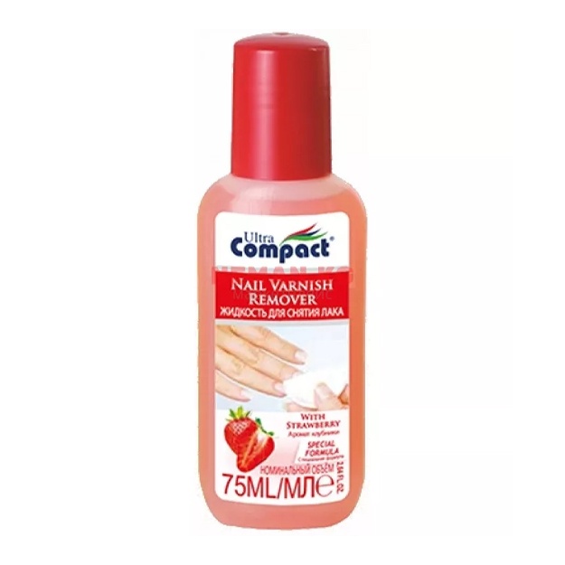 Tirnoq bo‘yog‘ini tozalash vositasi «Qulupnay» 125ml