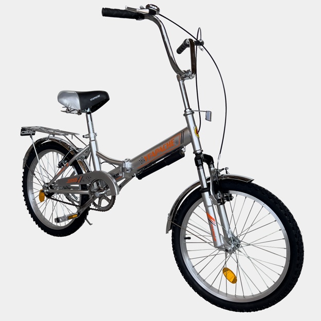 Velosiped 20 apachi amortizatorlik VL-3695 Kulrang