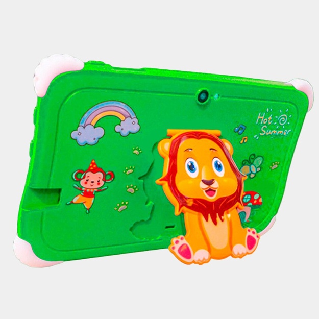 Детский планшет CCIT Kids Tablet x Combo с наушниками Лайм