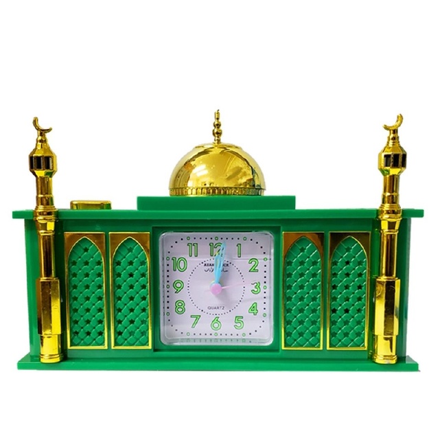 Masjid shaklidagi azon soati zeleniy