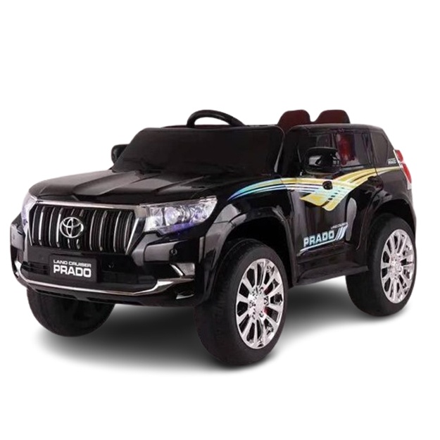Bolalar elektromobili Toyota Land Cruiser Prado 4WD WN-601 qora