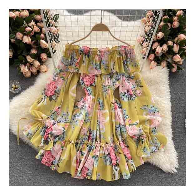Ayollar Ko‘ylagi ART-1246 XL sariq