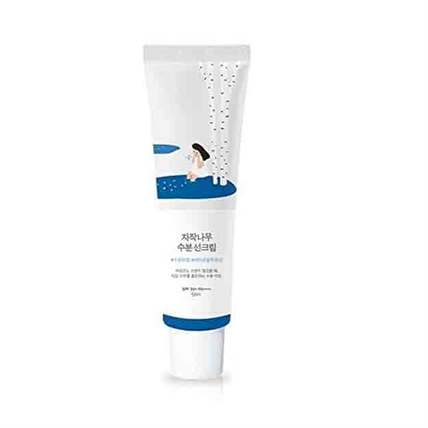 Санскрин с берёзовым соком Round Lab Birch Juice Moisturizing Sunscreen SPF 50+ PA++++
