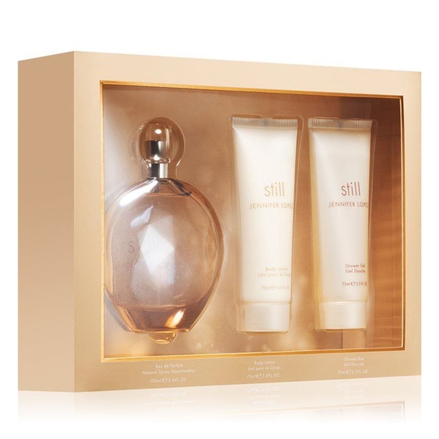 Jlo Still Gift set For Women,100ml EDP, 75ml Body Lotion, 75ml Shower Gel