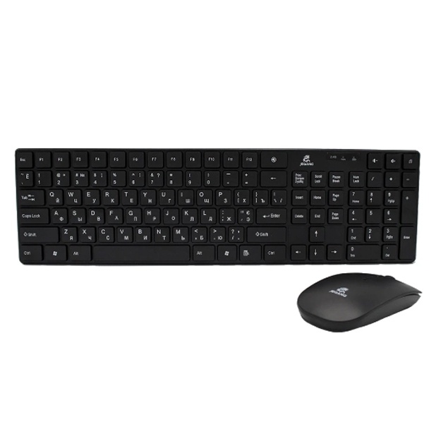 Simsiz klaviatura va sichqoncha Jeqang JW-8100 Black