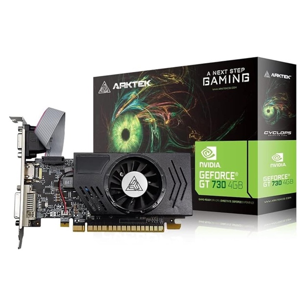 Videokarta  ARKTEK Nvidia GeForce GT730 4gb From UAE (B0B5X4H1DH)