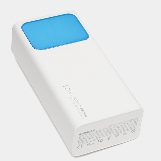 Tashqi qayta zaryadlanuvchi quvvat banki Remax RPP-571 30000 mAh