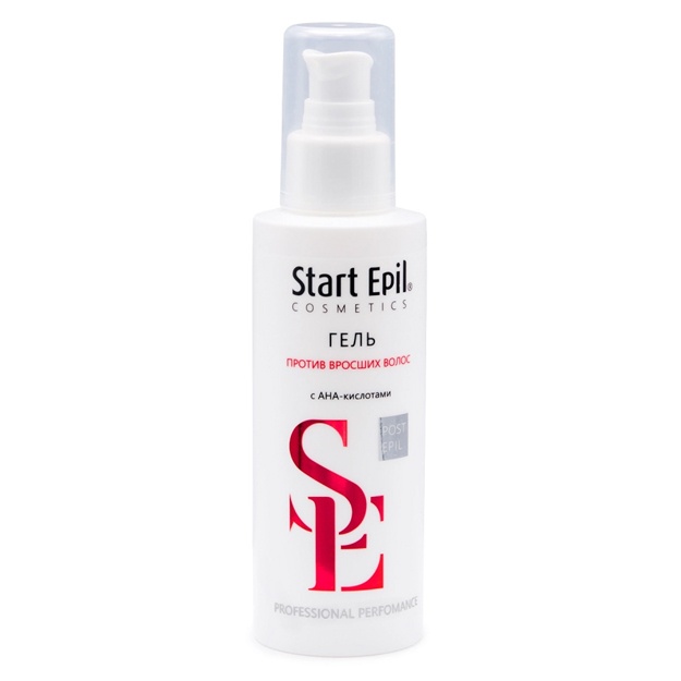 AHA kislotalari bilan o‘sgan tuklarga qarshi gel Start Epil 160ml