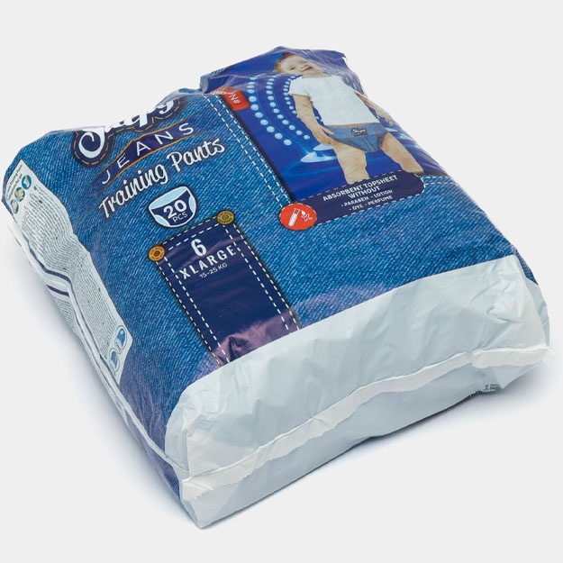 Bolalar ichki kiyimlari Sleepy Jeans, №6, 15 - 25 kg, 20 dona.