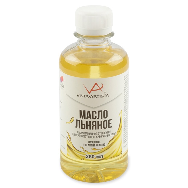 Oqartirilgan zig‘ir yog‘i Vista-Artista VAO 01-250 250 ml